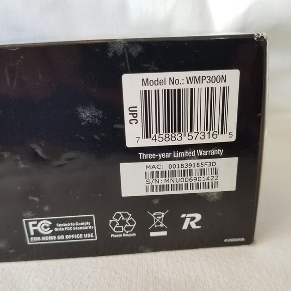 LINKSYS CISCO WIRELESS-N PCI ADAPTER MODEL WMP300N RANGE MARK 4X/SPEED MARK 12X - Picture 5 of 5